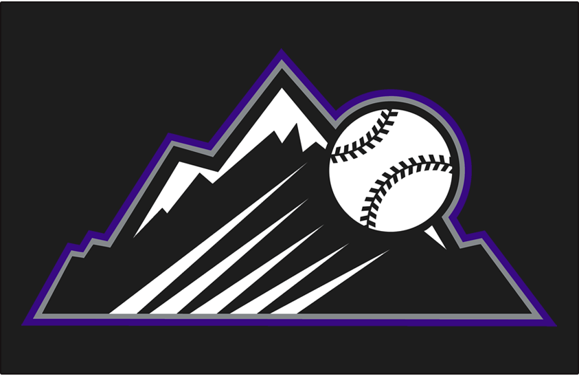 Colorado Rockies 2017 Batting Practice Logo iron on paper